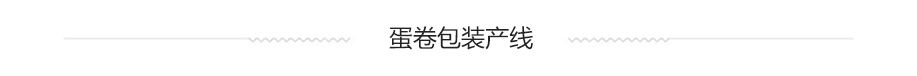 蛋卷食品包裝產(chǎn)線系統(tǒng)方案